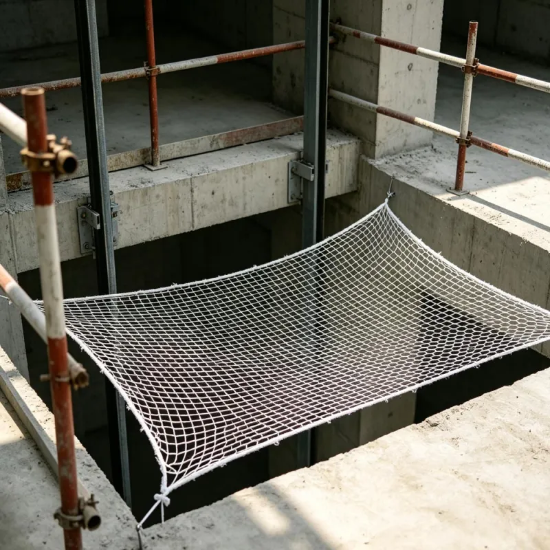 High Tensile Safety Flat Net Building Construction Safety Guard Net
