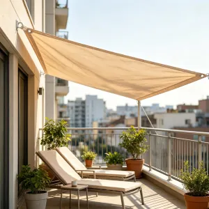 Multipurpose Shade Sail Wind Resistant Outdoor Sun Shade Cover