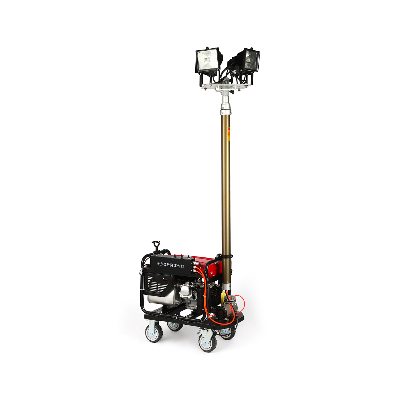 HT-4500A2(4*500W) Omnidirectional Automatic Lifting Lighting Vehicle