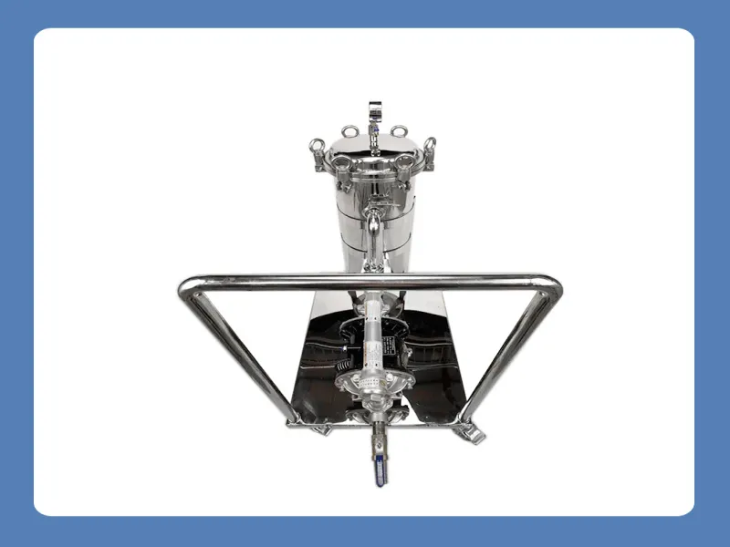 High-Efficiency Portable Liquid Filtration Cart