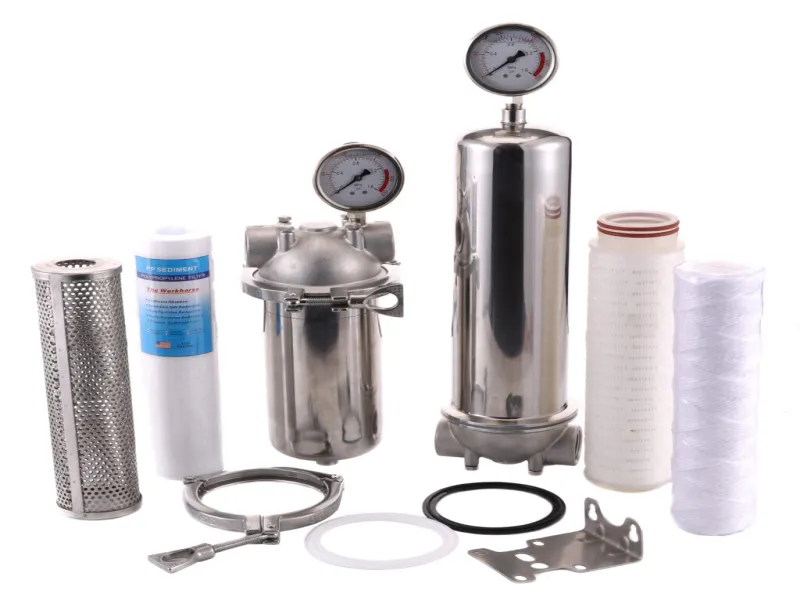 Durable Polypropylene String Wound Depth Filter Cartridge for Industrial Applications
