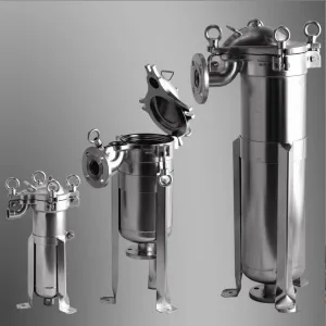 High-Capacity Dome-Top Liquid Filtration Bag Housing