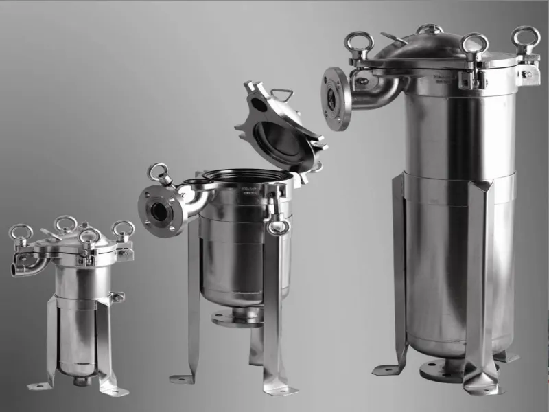 High-Capacity Dome-Top Liquid Filtration Bag Housing
