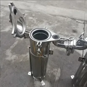 Stainless Steel Dome-Top Bag Filter Housing for Industrial Filtration