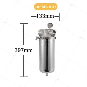 10" Big Blue Stainless Steel Filter Housing