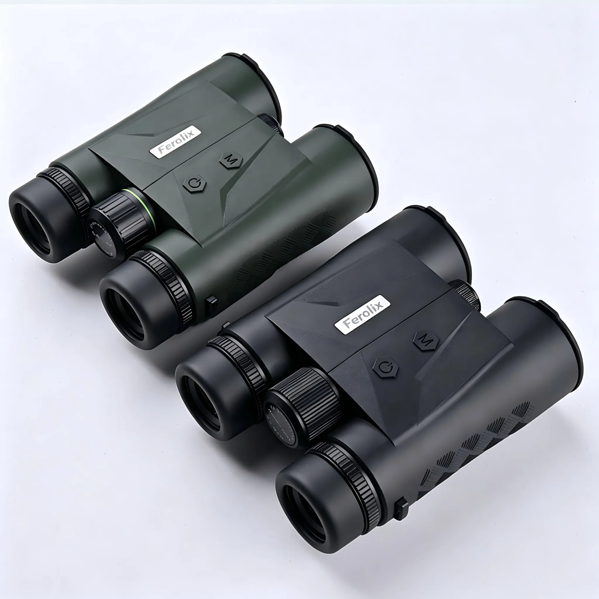 Ferolix STT-8x42ED 8&times;42 ED Laser Rangefinder Binoculars | Raised-Back Roof Prism