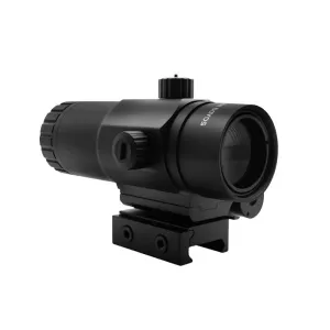 Ferolix JF-001 M01 3x Magnifier | Fixed 3X Flip Mount Magnifier for Red Dot Sights