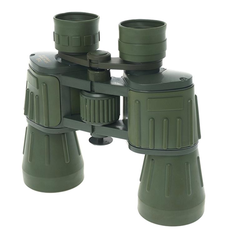 Ferolix S203-0750 7x50 BK7 porro prism binocular front view white background