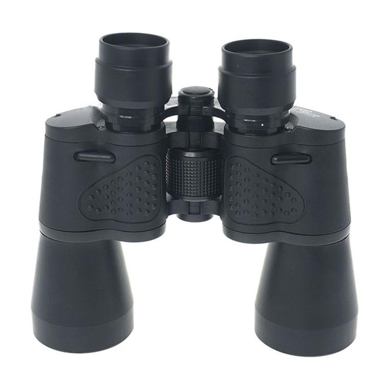 erolix S204-0750-01 7x50 binocular set with soft bag strap lens cloth desiccant accessories