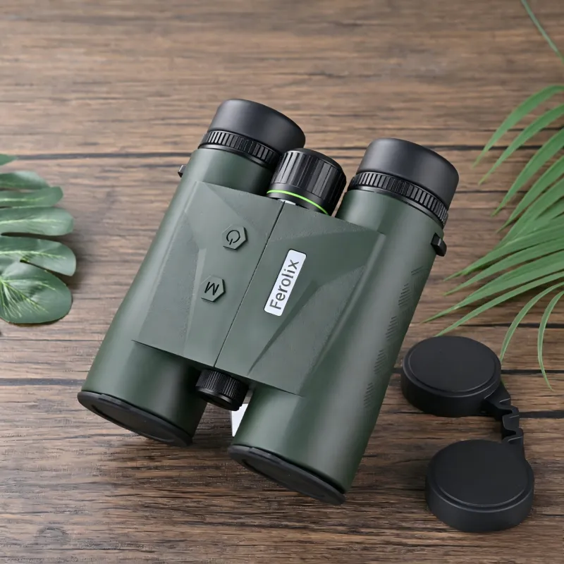 Ferolix STT-8x42F 8&times;42 Laser Rangefinder Binoculars | Raised-Back Roof Prism