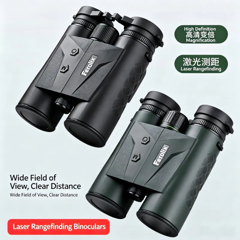 Ferolix STT‑10x42ED 10&times;42 ED Laser Rangefinder Binoculars｜Factory OEM ODM for Outdoor Distributors