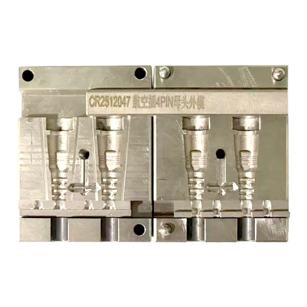 Aviation plug 4PIN wooden outer film