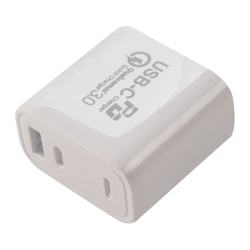 PD+QC3.0 Dual Type-C+USB-A Three Port Fast Charging Charger 1