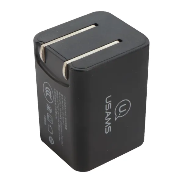 Dual USB-A Foldable Foot Charger