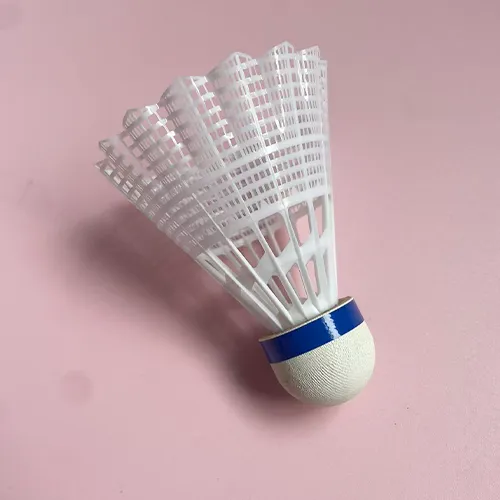 Nylon Shuttlecock With Natural Cork Head LM-35A Medium Speed