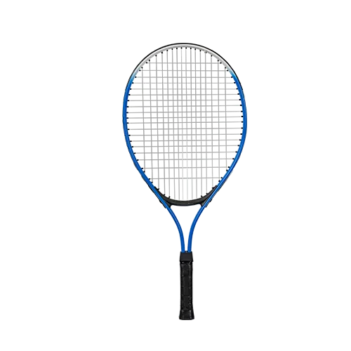 Alu Tennis Racket Blue and White 21