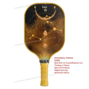 PICKLEBALL PADDLE 12 Constellations-Leo 19mm