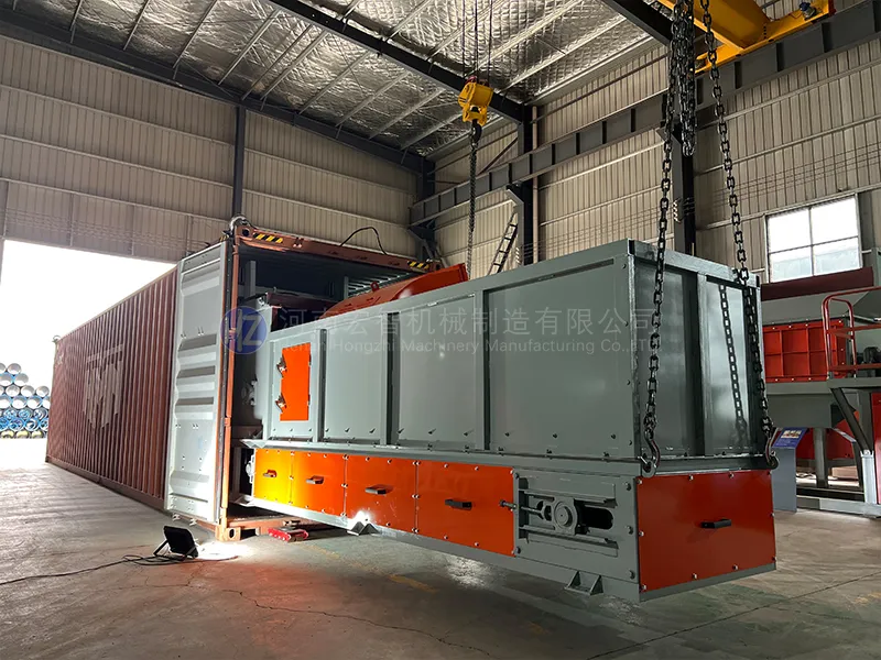 Loading container