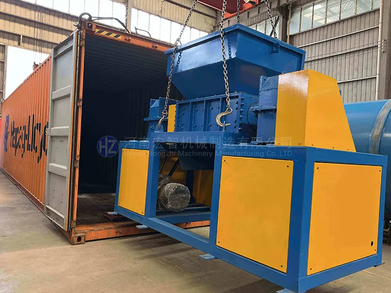 Loading container
