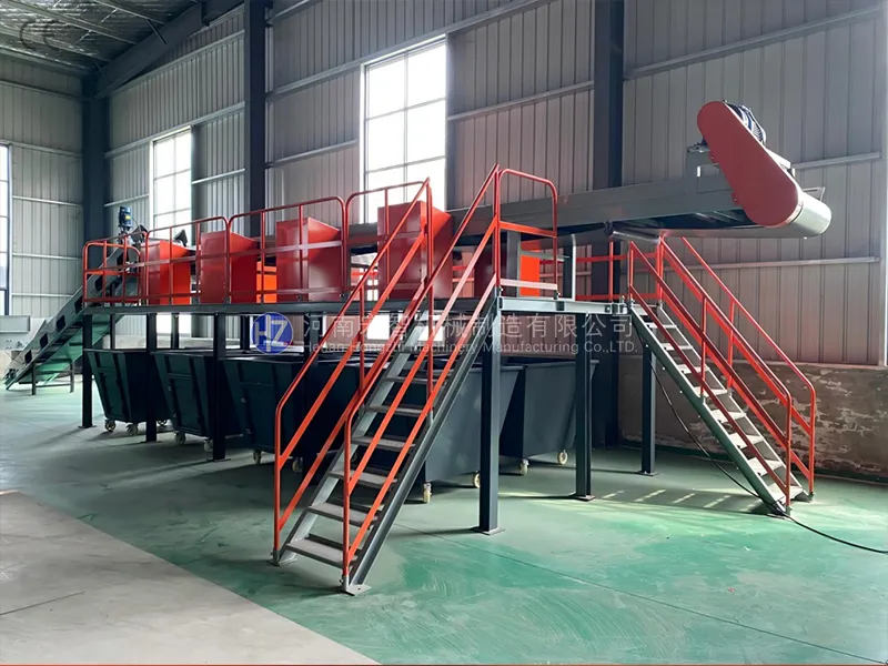 Automatic Industrial Chain Plate Feeder System