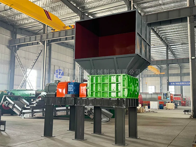Heavy‑Duty Double Toothed Roller Crusher for Construction Waste Recycling Plants