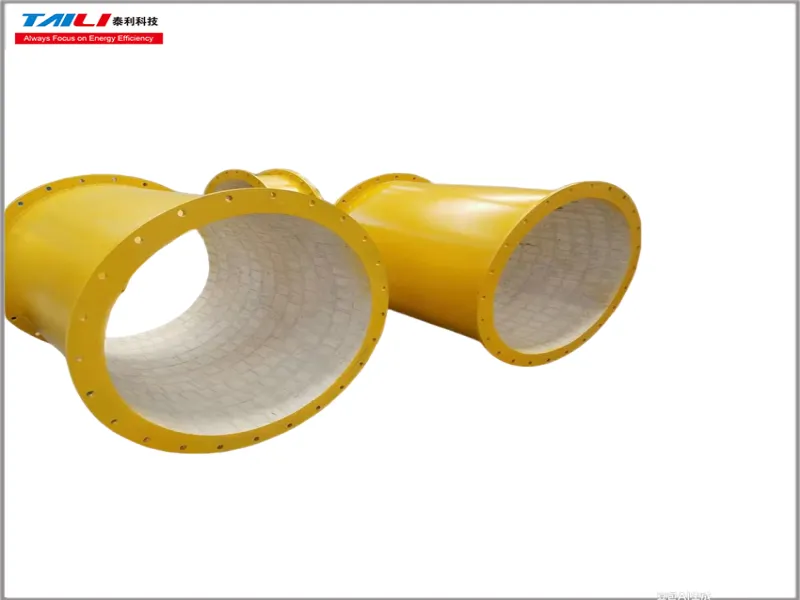 Ceramic Mosaic Lined Pipe Abrasion Resistant Patch Pipe