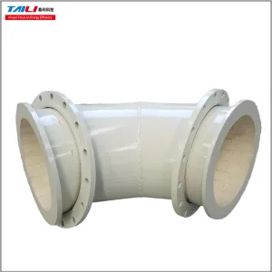 High Quality Alumina Ceramic  Liner Tube wear-resistant Industrial Ceramic Pipe