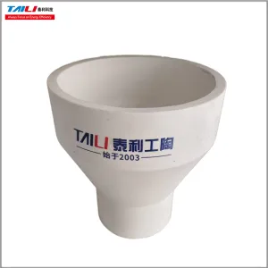 Alumina Industrial Wear-resistant Ceramic Pipe & Fittings with Ceramic-Lined Reducers