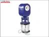 Pneumatic Alumina Ceramic and Carbon Steel Double Gate Valve 