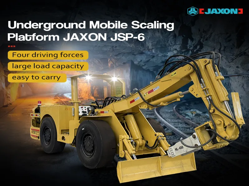 Underground Mobile Scaling Platform JAXON JSP-6