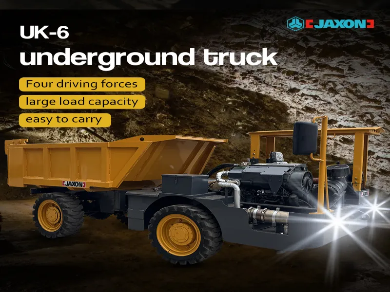UK-6 articulated underground dump truck