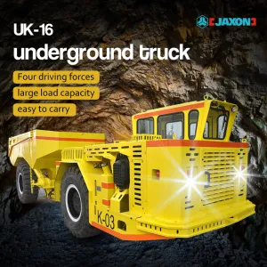 UK-16 articulated underground dump truck weighing 16 tons