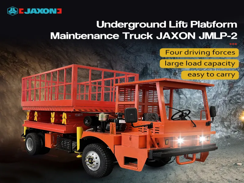 Underground Lift Platform Maintenance Truck JAXON JMLP-2