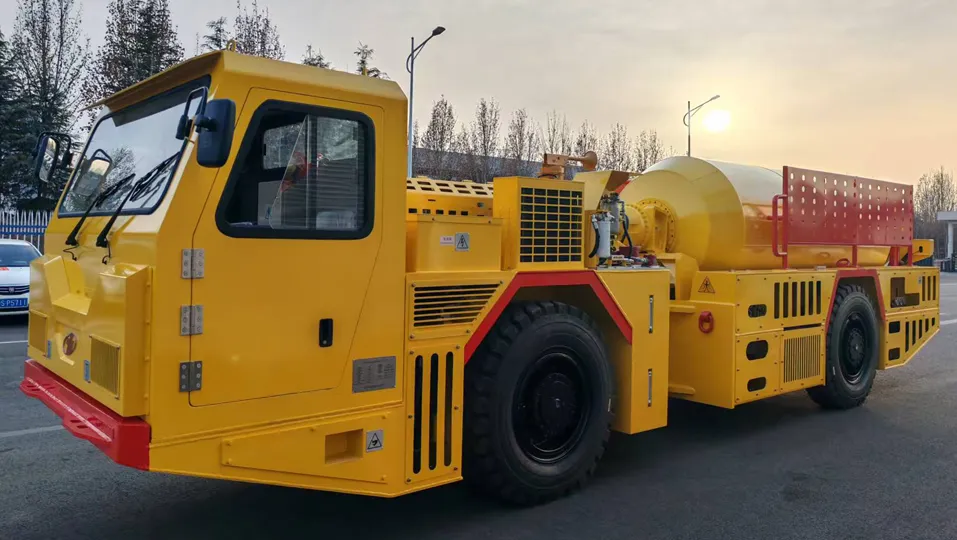 Underground Concrete Mixer Truck