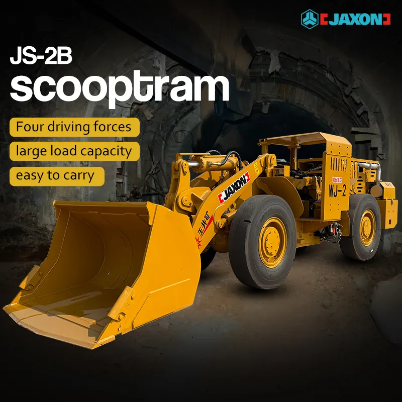 2 cubic underground loaders for mining operations