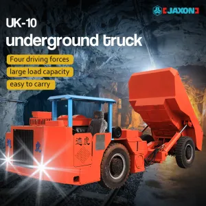 UK-10 articulated underground dump truck weighing 10 tons