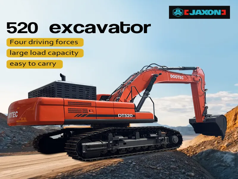 520 Four-wheel drive crawler excavator