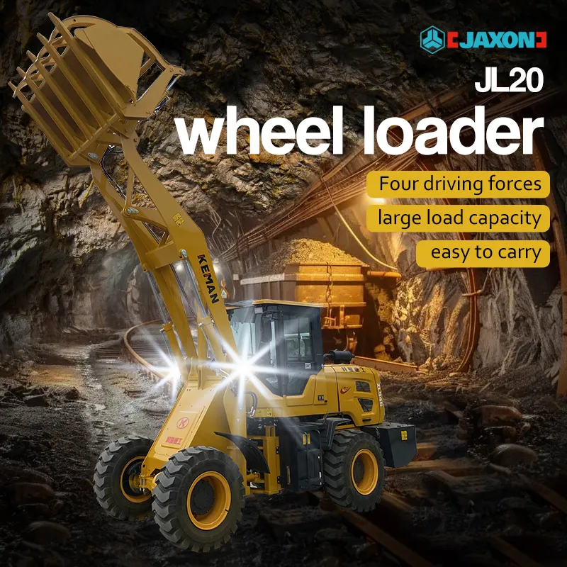 JL20 wood grabbing machine 4.2m unloading loader