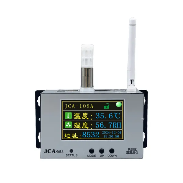Wireless Temperature & Humidity Monitor - Smart Recorder with Remote Query & Data Transmission