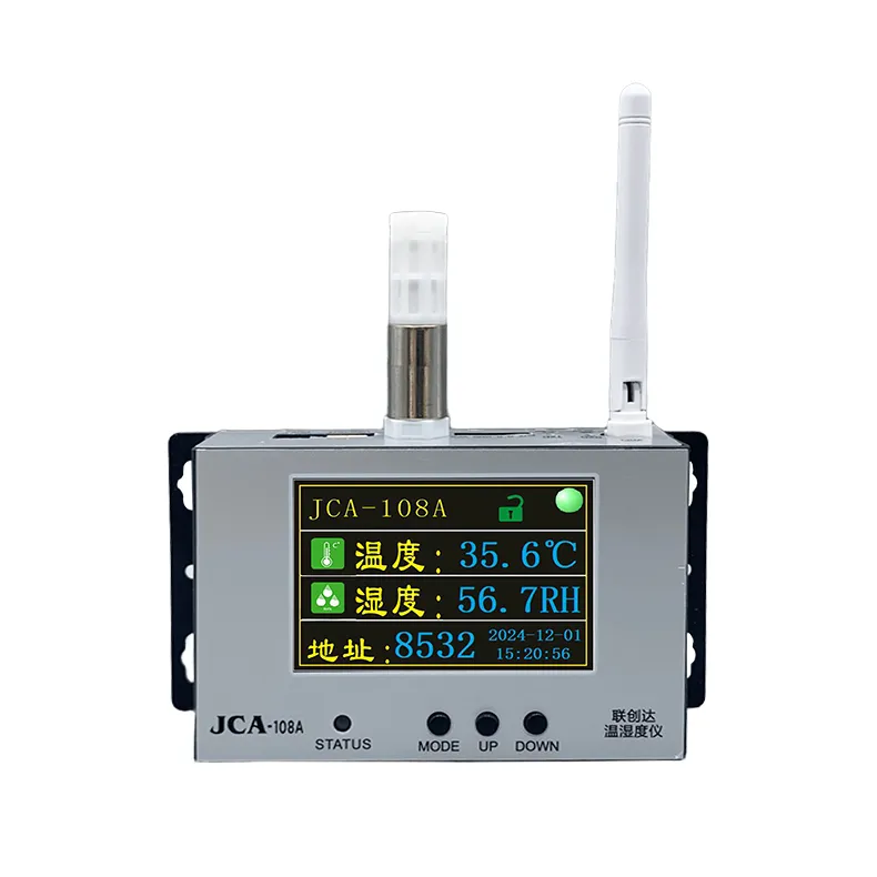 Wireless Temperature & Humidity Monitor - Smart Recorder with Remote Query & Data Transmission