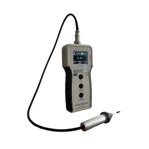 Portable Compact Isolated Conductor Tester - Precise Static Voltage Meter with Touchscreen Operation