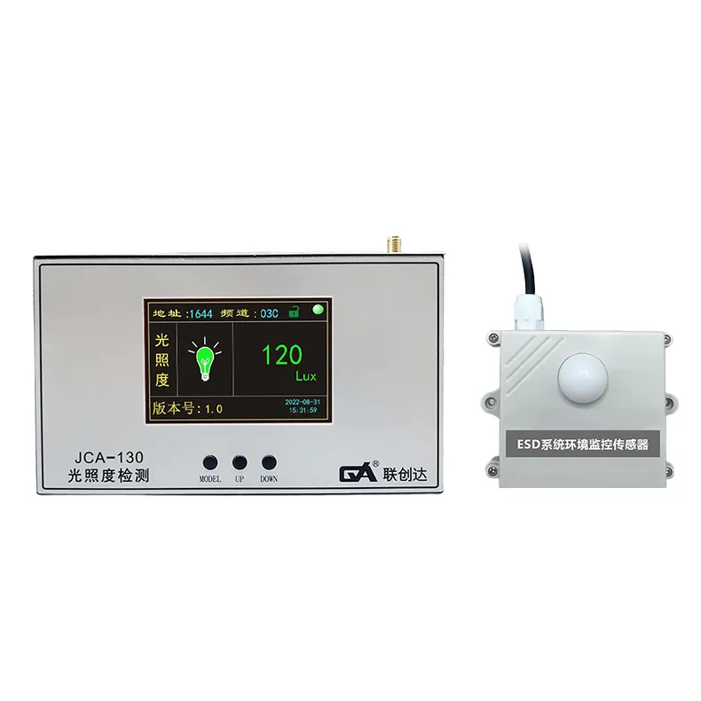 3.5 Inch Color LCD Wireless Digital Lux Meter - High-Precision Environmental Detector with Network Connectivity
