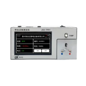 JCA-T901 Soldering Station Spot Detection Tester: Real-time Monitoring of Leakage Voltage with a Temperature Range of 0-600℃, and Network-enabled Data Transmission