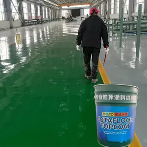 High wear-resistant self-leveling epoxy floor paint