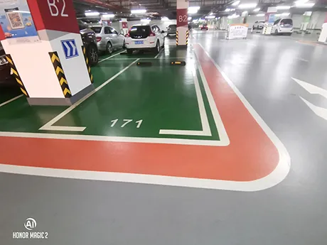 Garage epoxy floor
