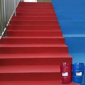 Color spray polyurea decorative floor