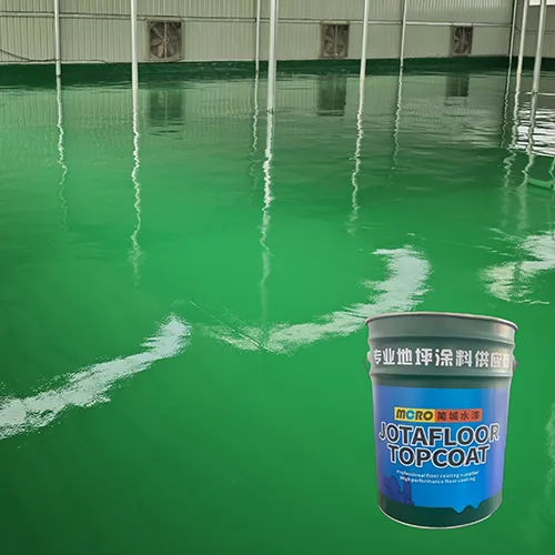 High gloss roller-applied epoxy floor paint