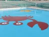 Handmade polyurea floor coating