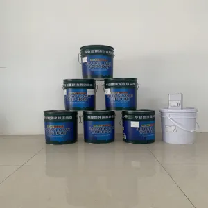 Clear self-leveling epoxy floor paint