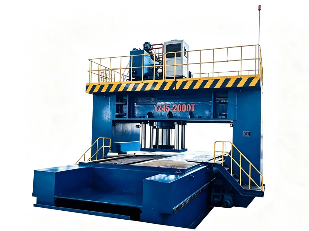 2,000-Ton CNC Gantry Moving Hydraulic Press